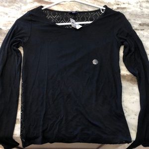 Aeropostale Black, long sleeve Shirt